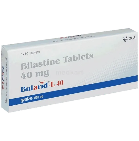 bularid l 40mg tablet 10's